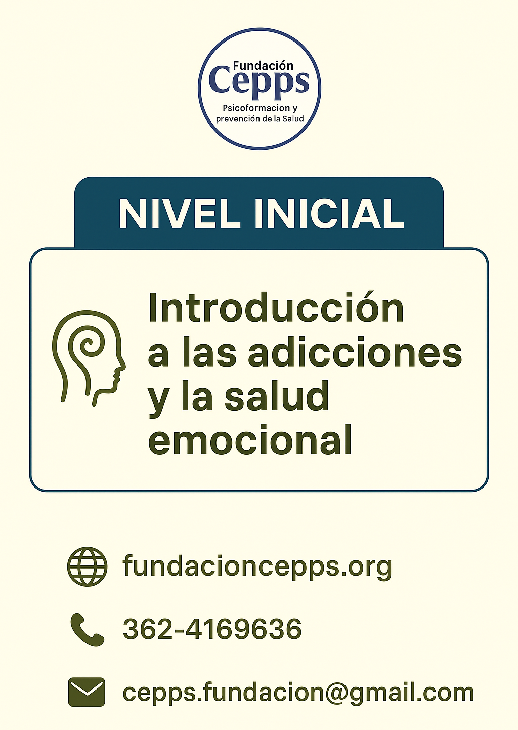 Introducción a las adicciones (Nivel inicial)
